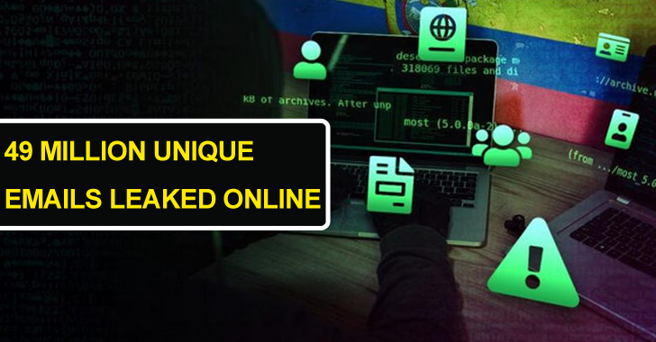 140 GB of U.S. and Europe Individuals Data with 49 Million Unique Emails Leaked Online