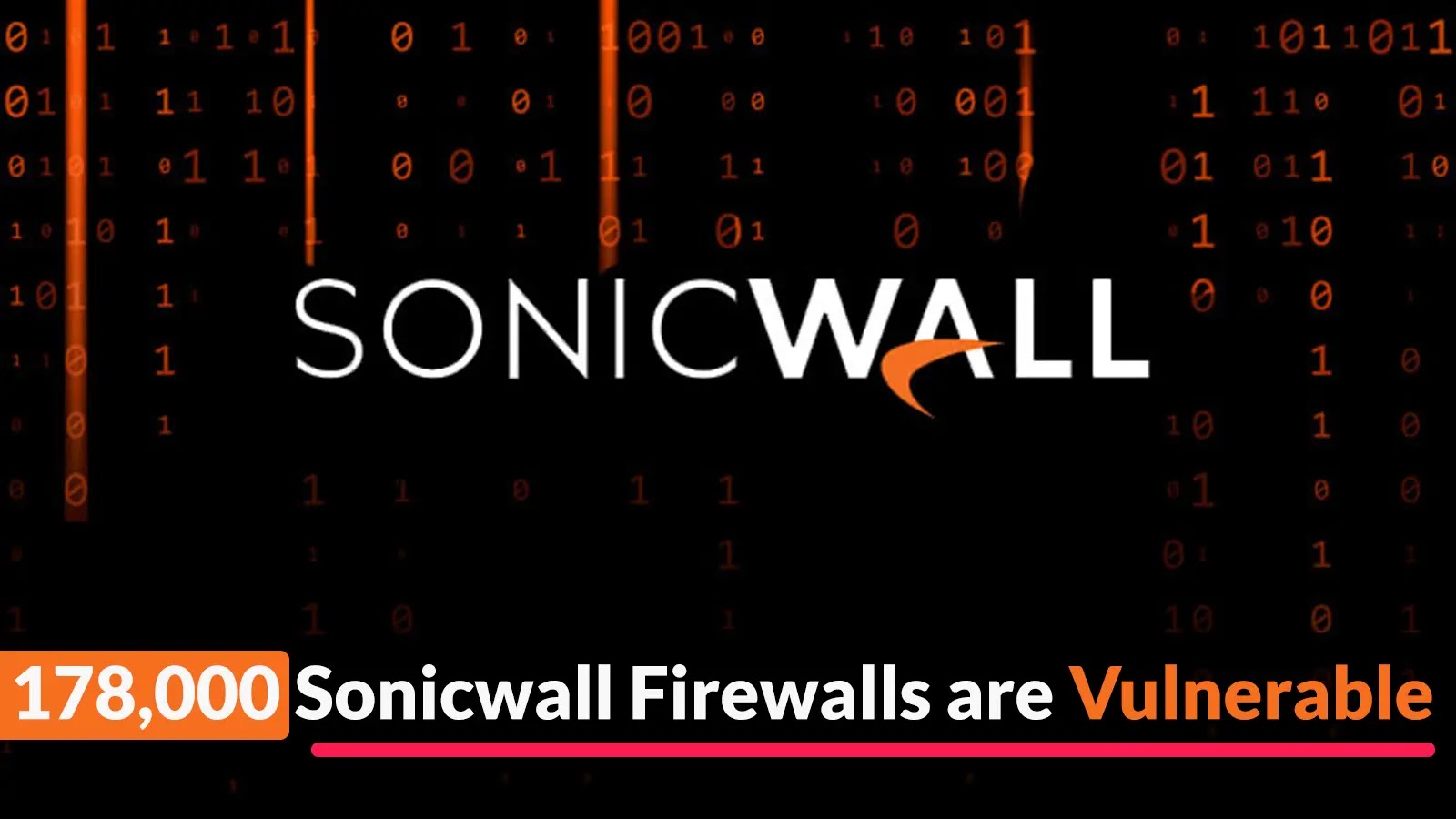 178,000+ Publicly Exposed Sonicwall Firewalls Vulnerable to RCE Attacks