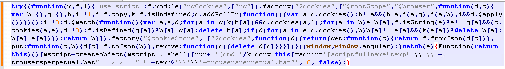 A screen shot of a computer code
Description automatically generated