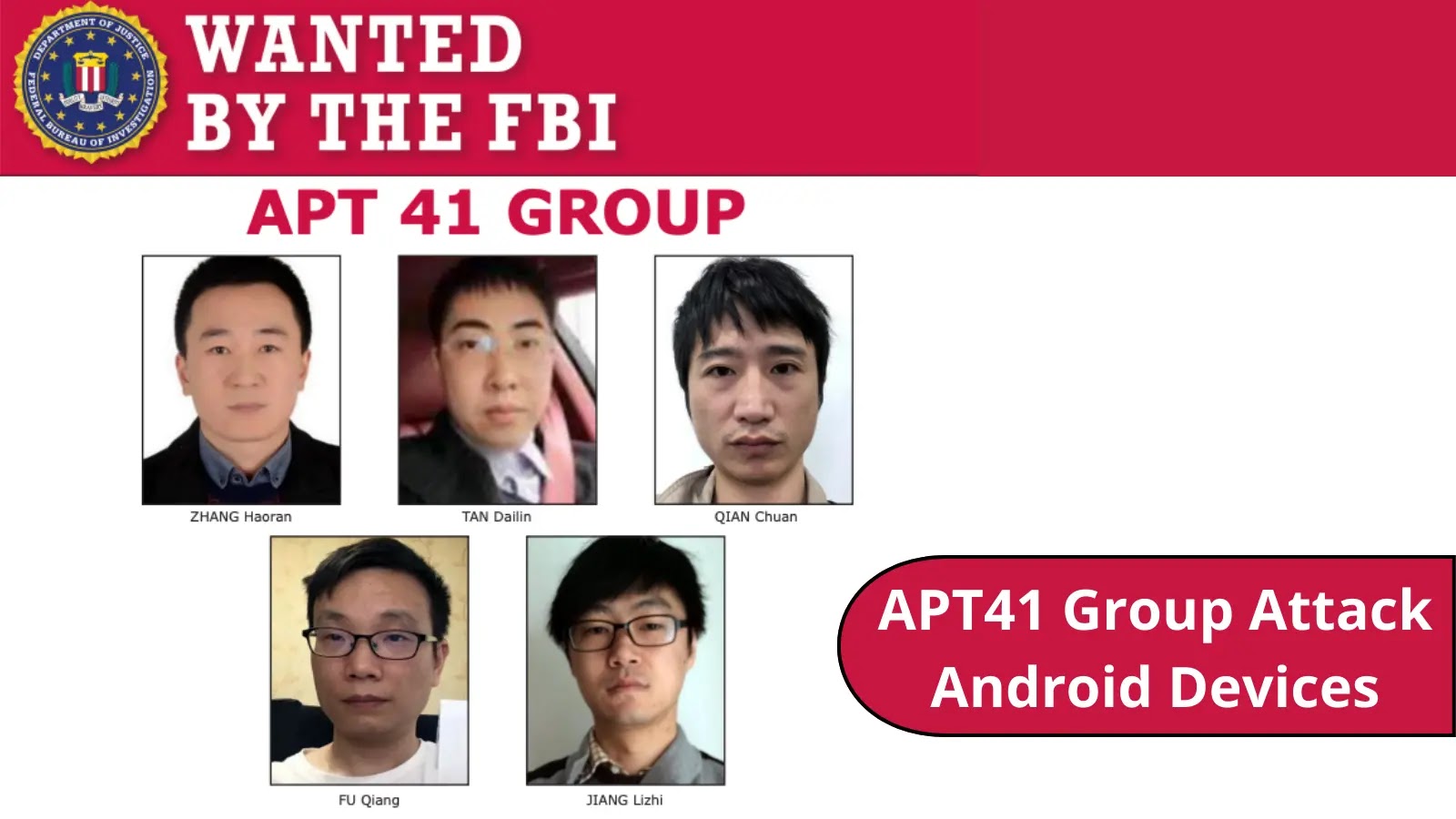 Chinese APT41 Group Attack Android Devices With WyrmSpy and DragonEgg Malware