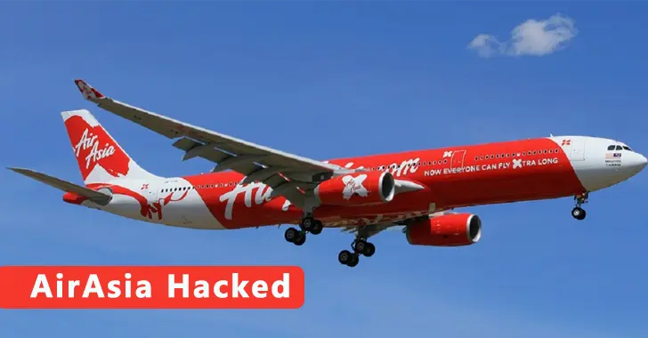 AirAsia Hacked – 5 Million Passengers’ and Employees’ Data Stolen