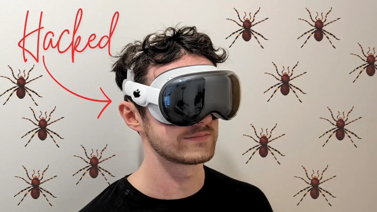 Apple Vision Pro Flaw Let Attackers Fill Your Room with Hundreds of Spiders