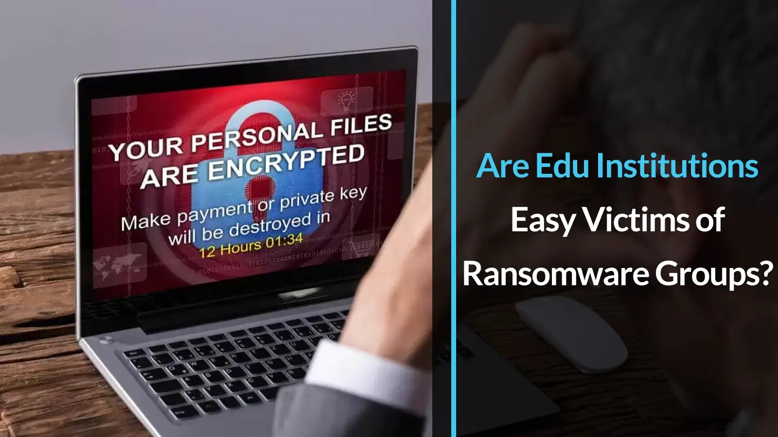 Are Educational Institutions Easy Victims of Ransomware Groups?