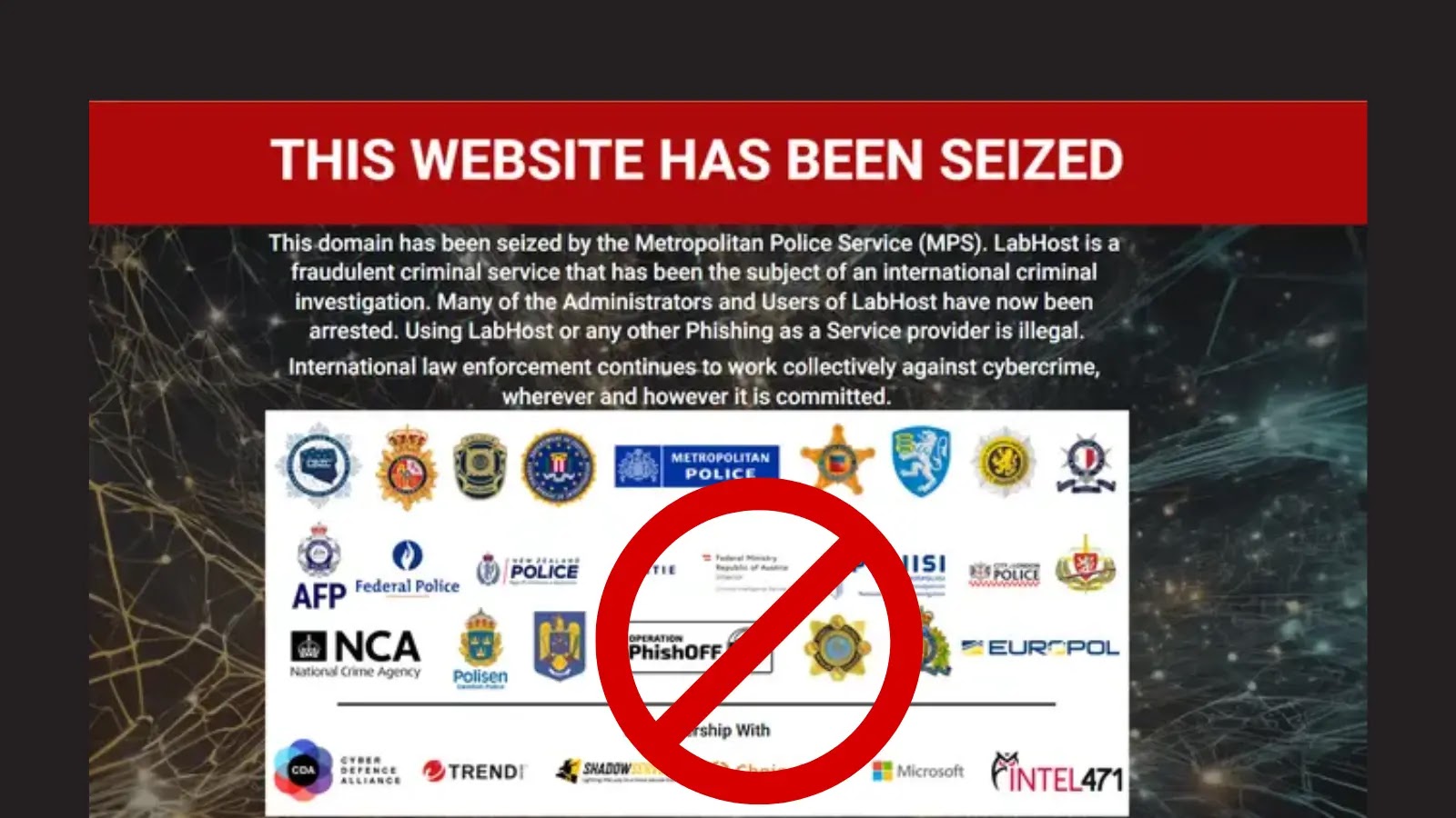Authorities Busted Cybercrime Platform That Steal Passwords & Card Details