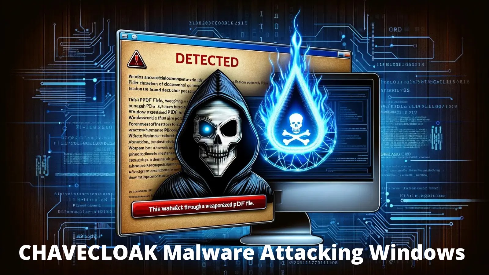 New CHAVECLOAK Malware Hack Windows Via Weaponized PDF File