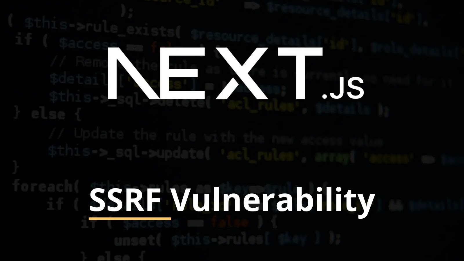 Critical Next.js Vulnerability Let Attackers Compromise Server Operations