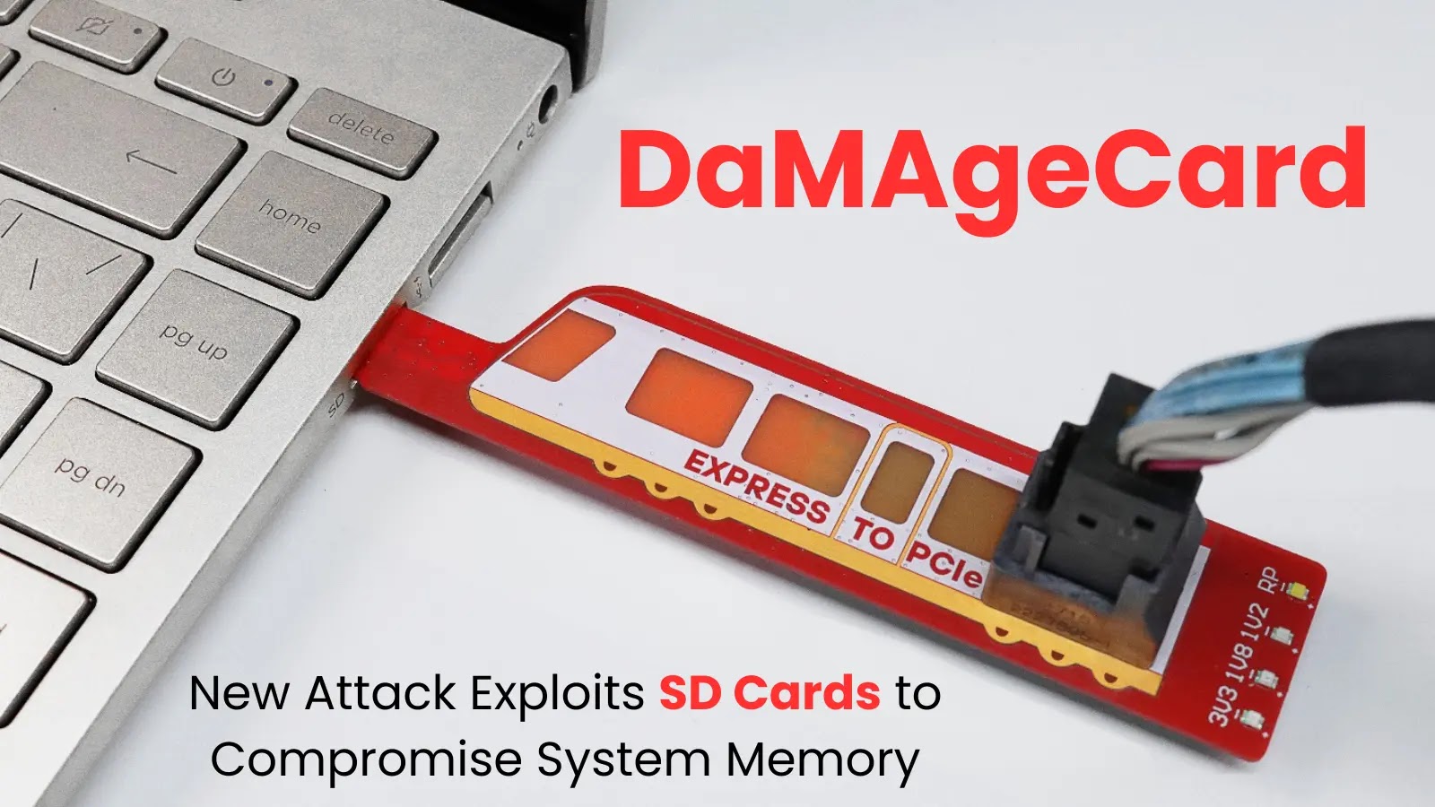 DaMAgeCard: A New Attack Exploits SD Cards to Compromise System Memory
