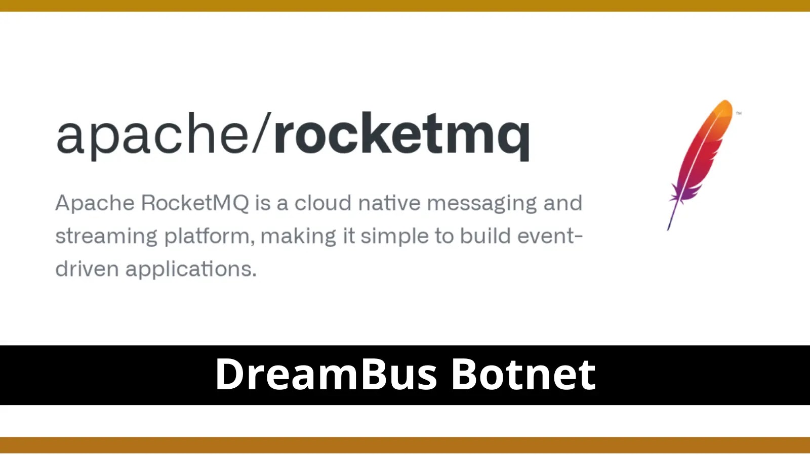 DreamBus Botnet Exploiting RCE Flaw in Apache RocketMQ Servers