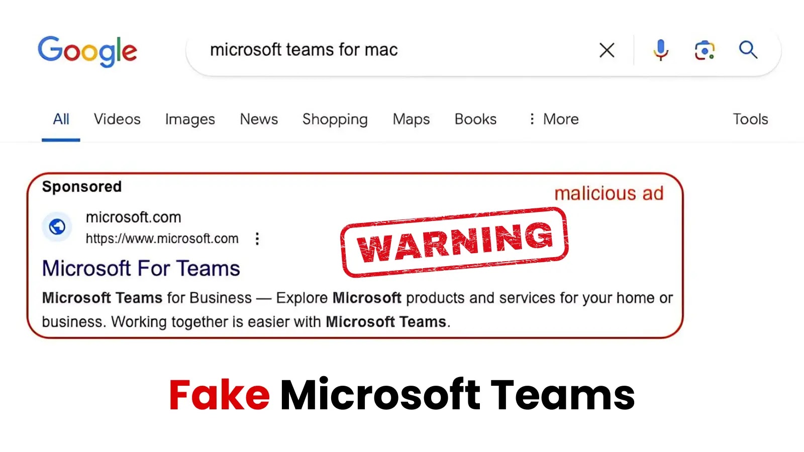Beware of Fake Microsoft Teams That Deliver macOS Malware