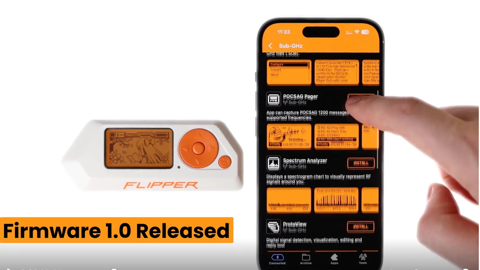 Flipper Zero Firmware 1.0 Released After 3 Years of Development