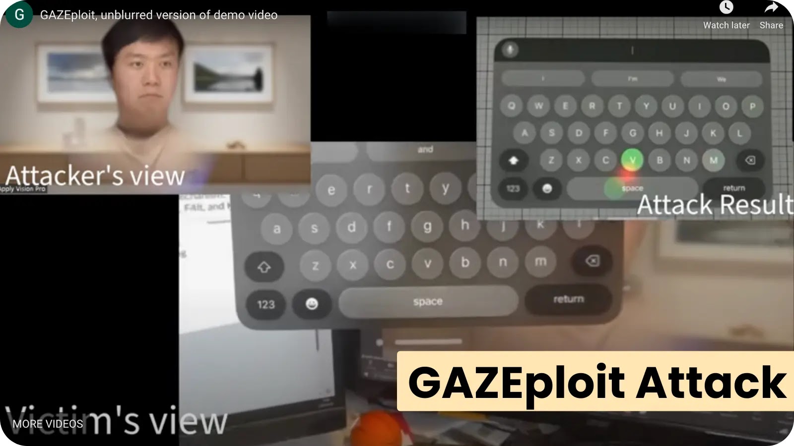 New GAZEploit Attack Let Hackers Capture Keystrokes from Apple Vision Pro