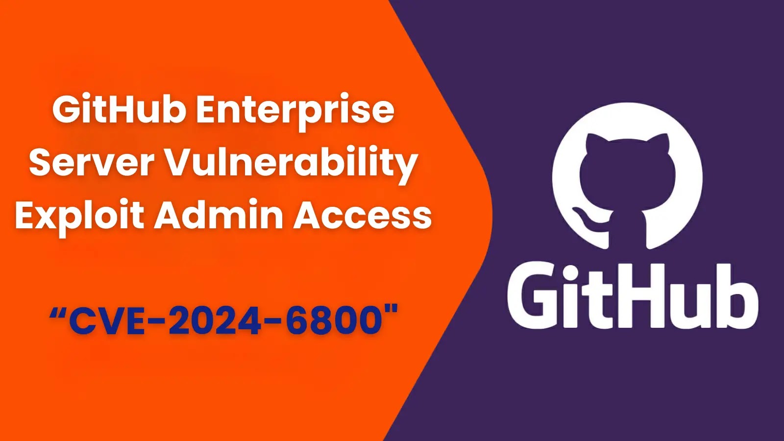 GitHub Enterprise Server Vulnerability Allow Attackers to Gain Admin Access