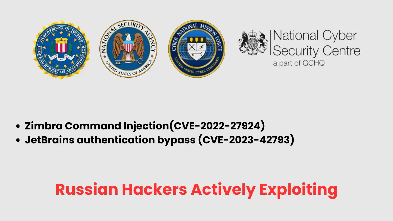 US, UK Authorities Warn of Hackers Attacking Zimbra & TeamCity Servers