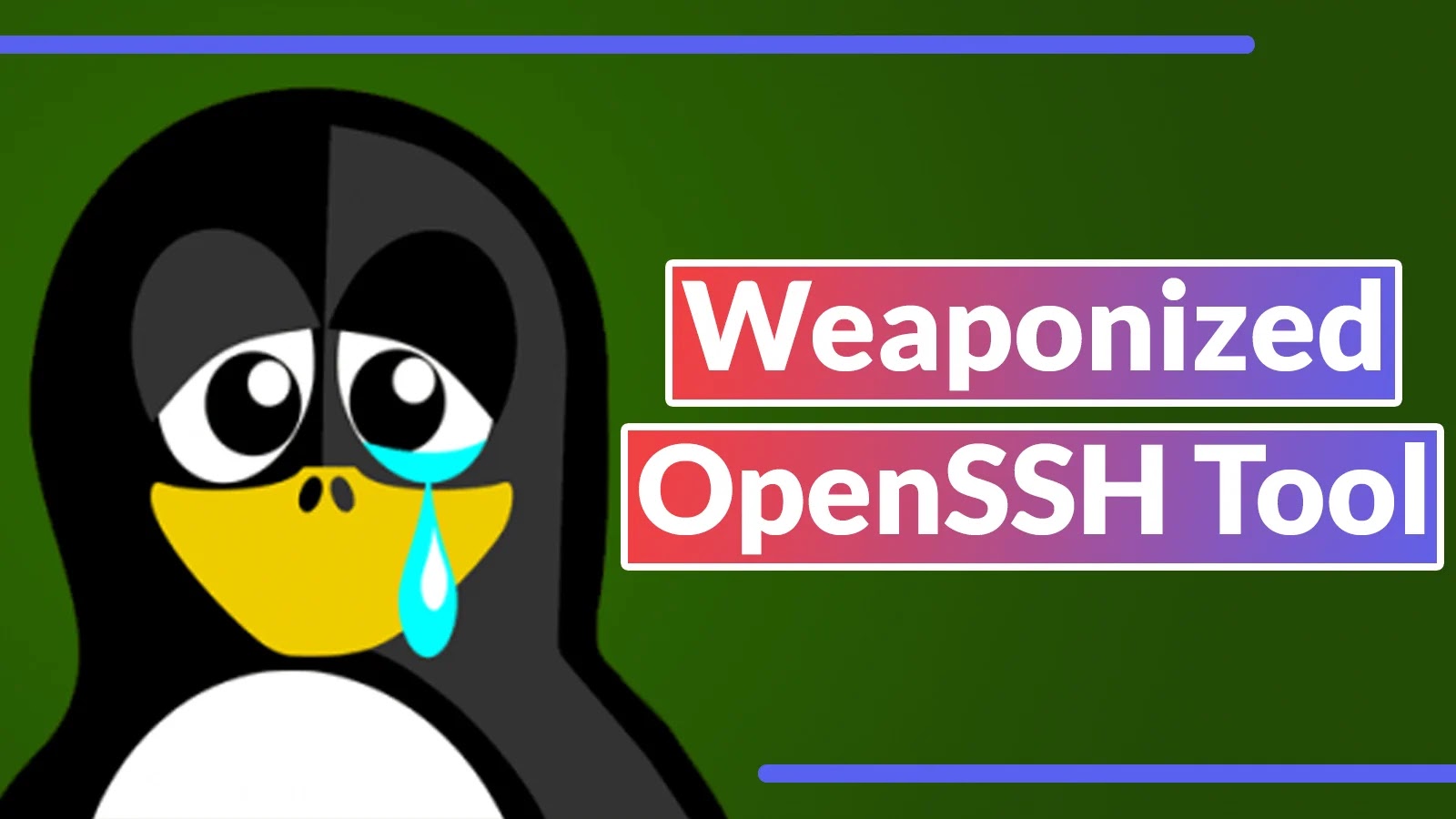 Hackers Use Weaponized OpenSSH Tool to Hijack Linux Systems