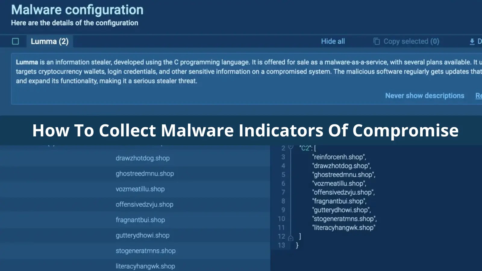 How To Collect Malware Indicators Of Compromise In The ANY.RUN Sandbox
