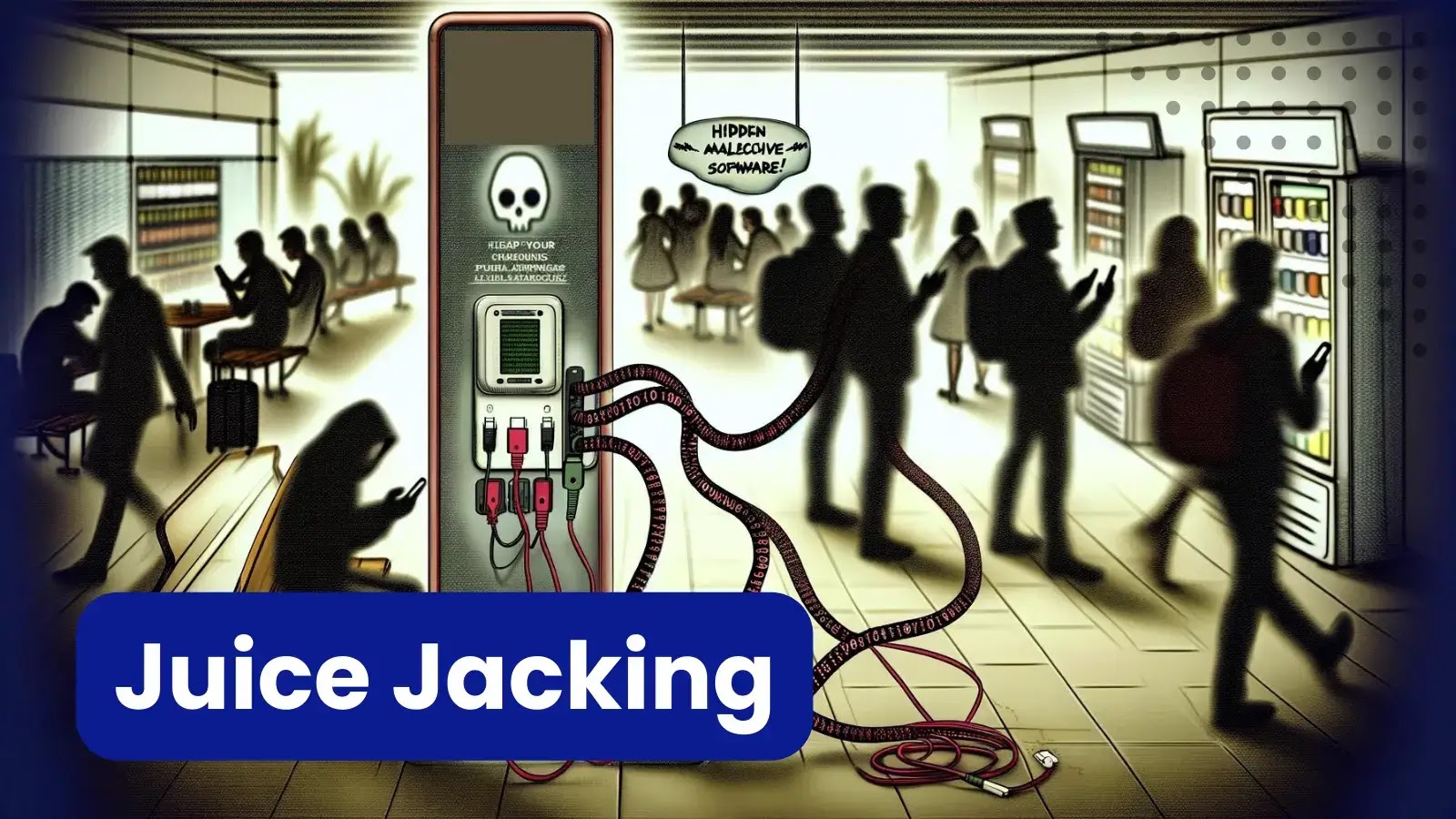 Juice jacking : Hijacking mobile phones using public charging ports
