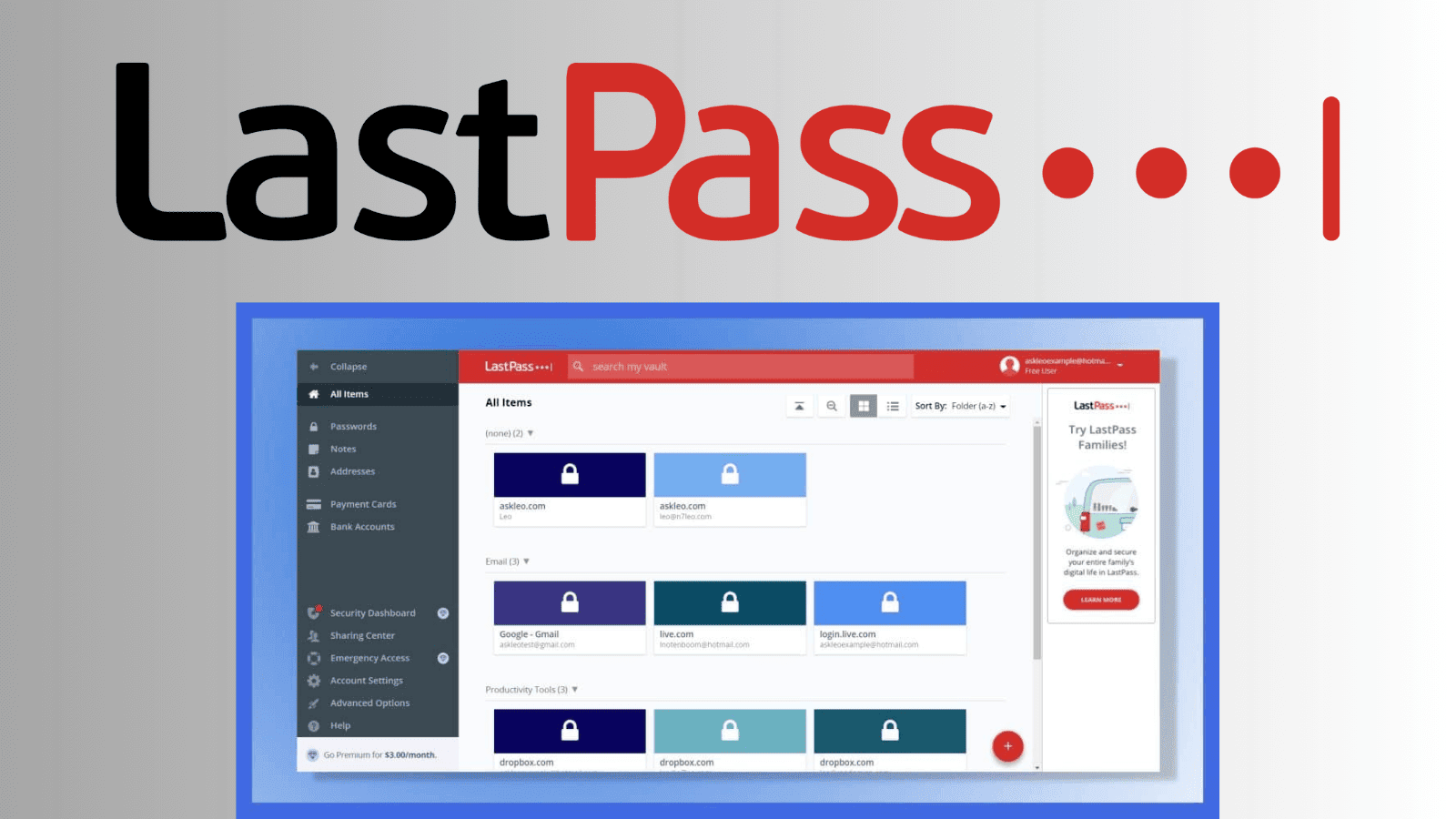 LastPass is Encrypting URLs Used within Password Vaults