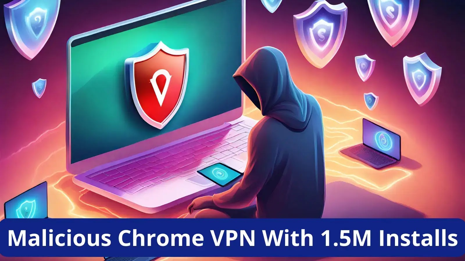 Malicious Chrome VPN Extensions Installed 1.5 Million Times Hijacks Browser