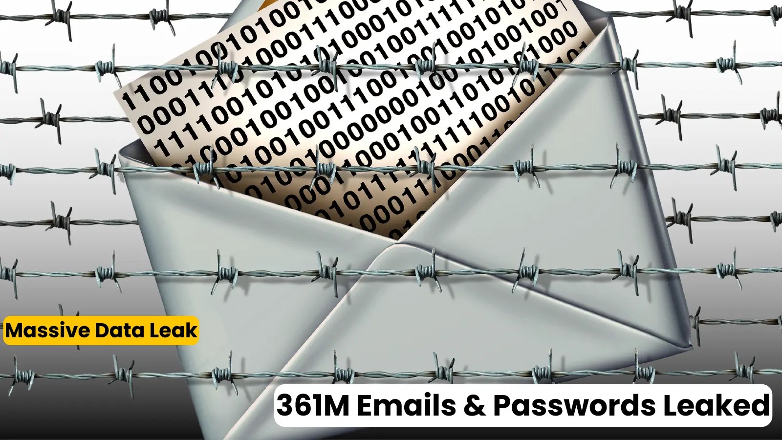 Massive Data of 361M Unique Emails & Passwords Up For Sale on Telegram