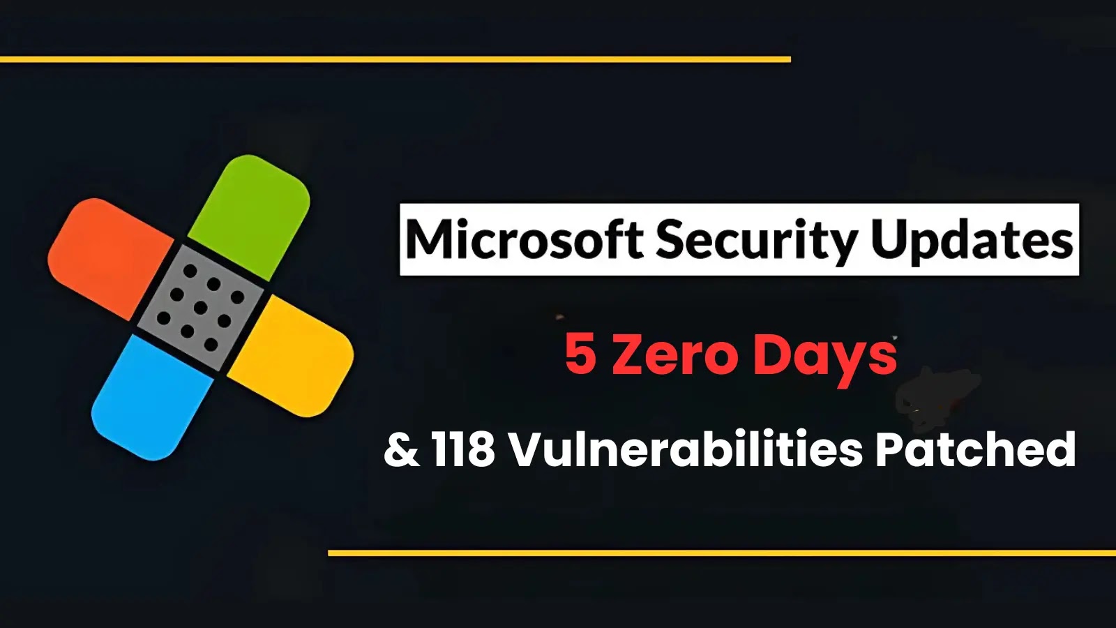Microsoft Security Updates: 5 Zero-Days & 118 Vulnerabilities Patched