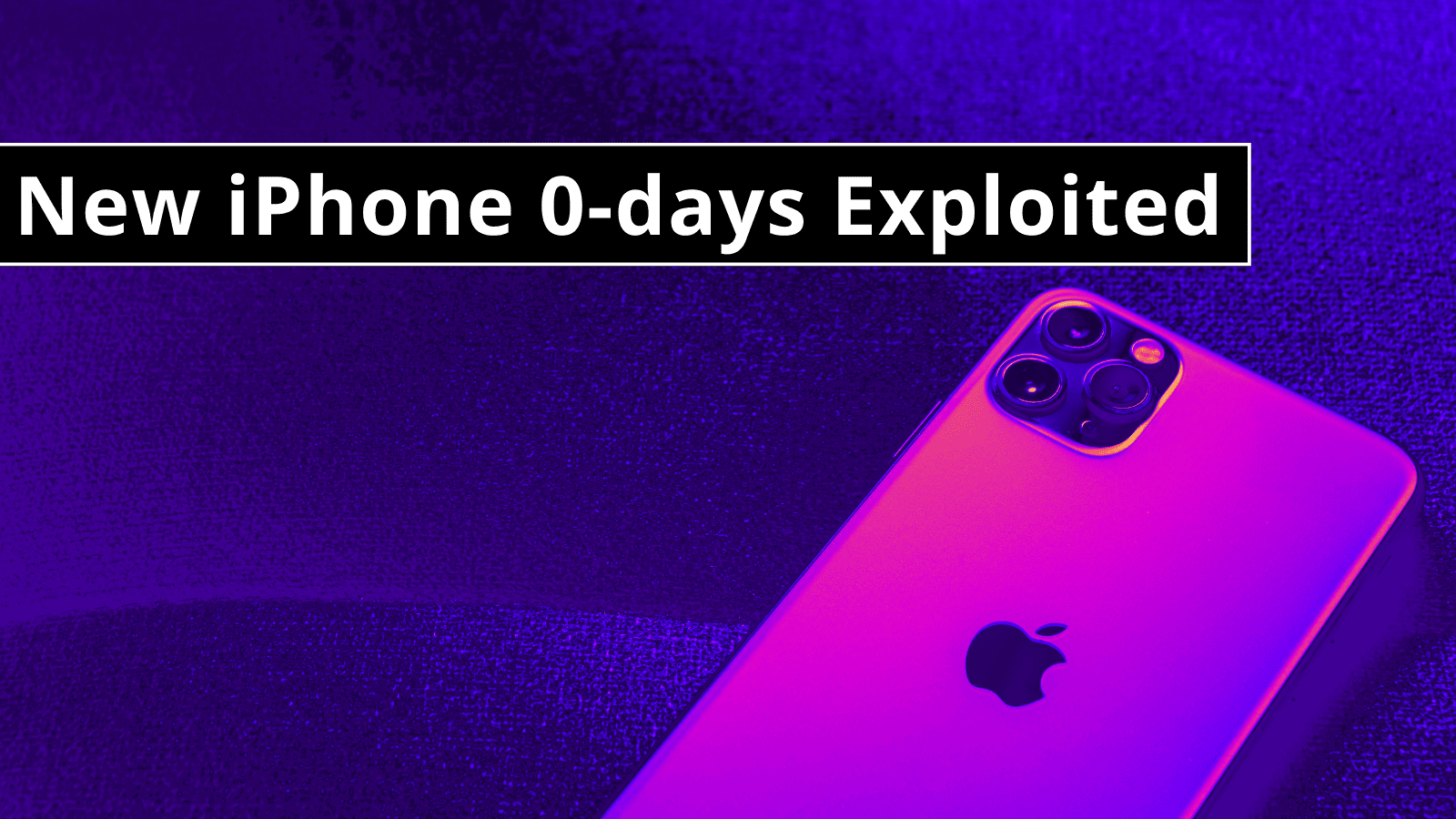 New iPhone 0-days Exploited in-the-wild to Install Predator Spyware