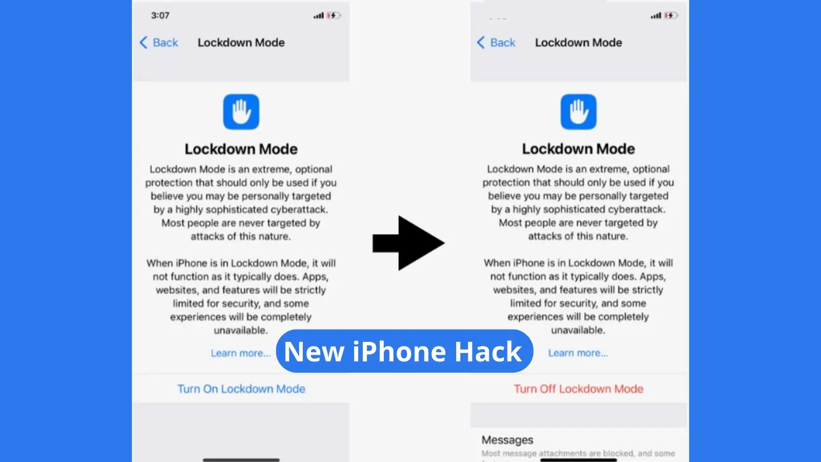 New iPhone Hack Convinces Users With Fake Lockdown Mode