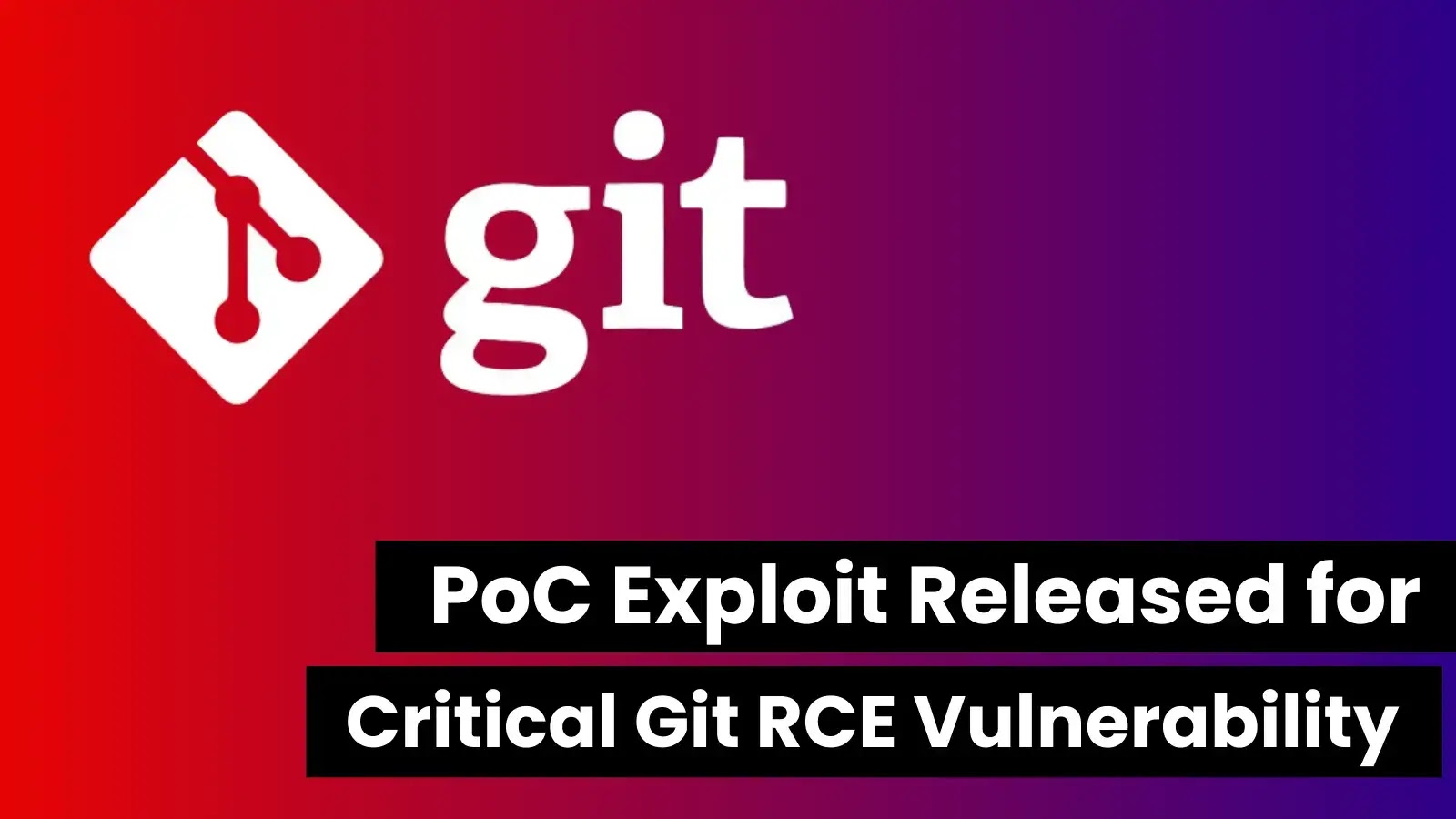 PoC Exploit Released for Critical Git RCE Vulnerability
