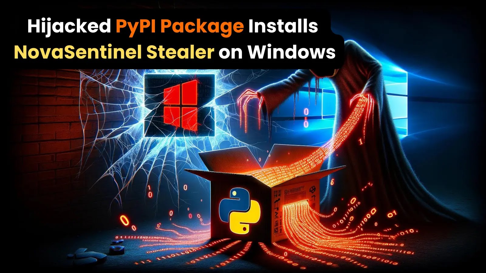 Hijacked PyPI Package Installs NovaSentinel Stealer on Windows