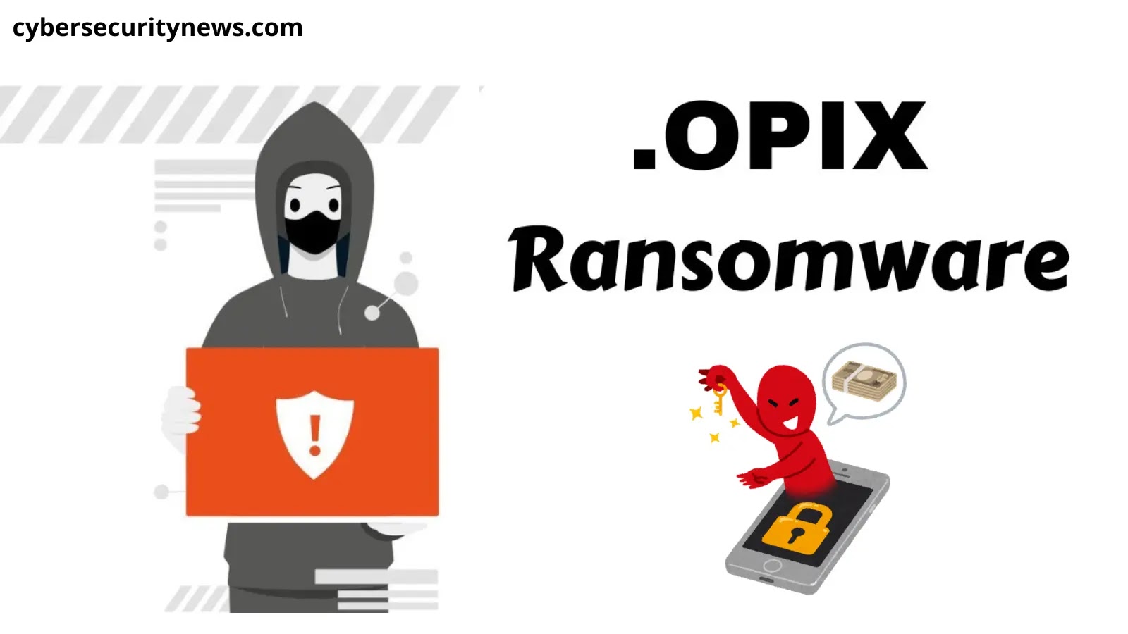 New OPIX Ransomware Encrypting Files With Random Character String