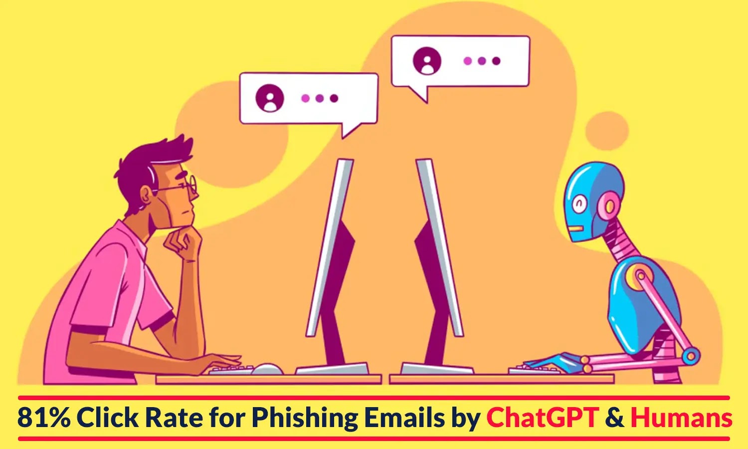 Phishing Emails Generated by ChatGPT & Human Models Gained 81% Click Rates