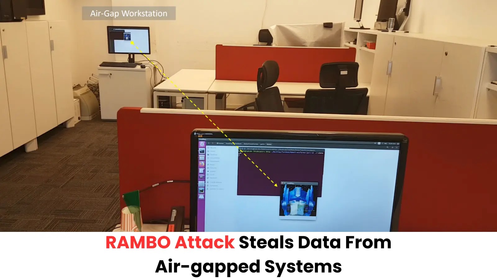 RAMBO Attack Steals Data From Air-gapped Systems
