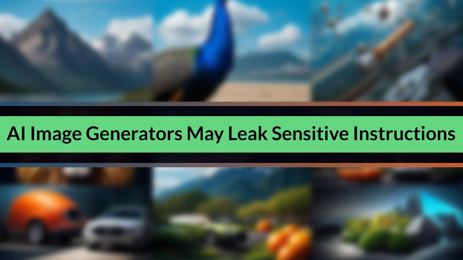 Researchers Warn of AI Image Generators Potentially Leaking Sensitive Instructions