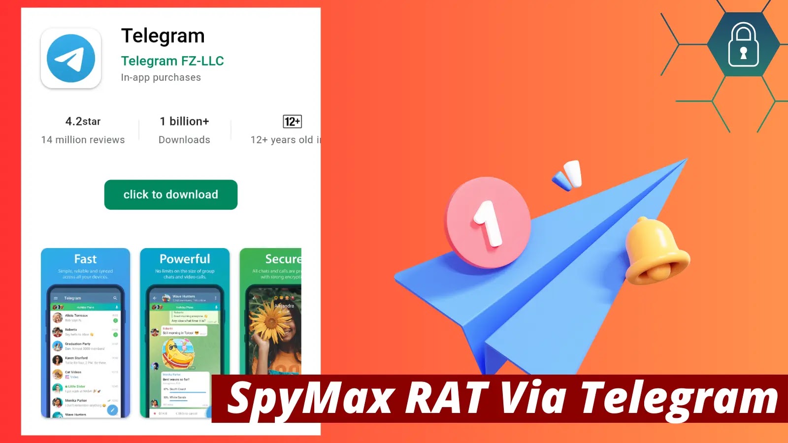 SpyMax RAT Attacking Android Users Via Telegram to Evade Detection