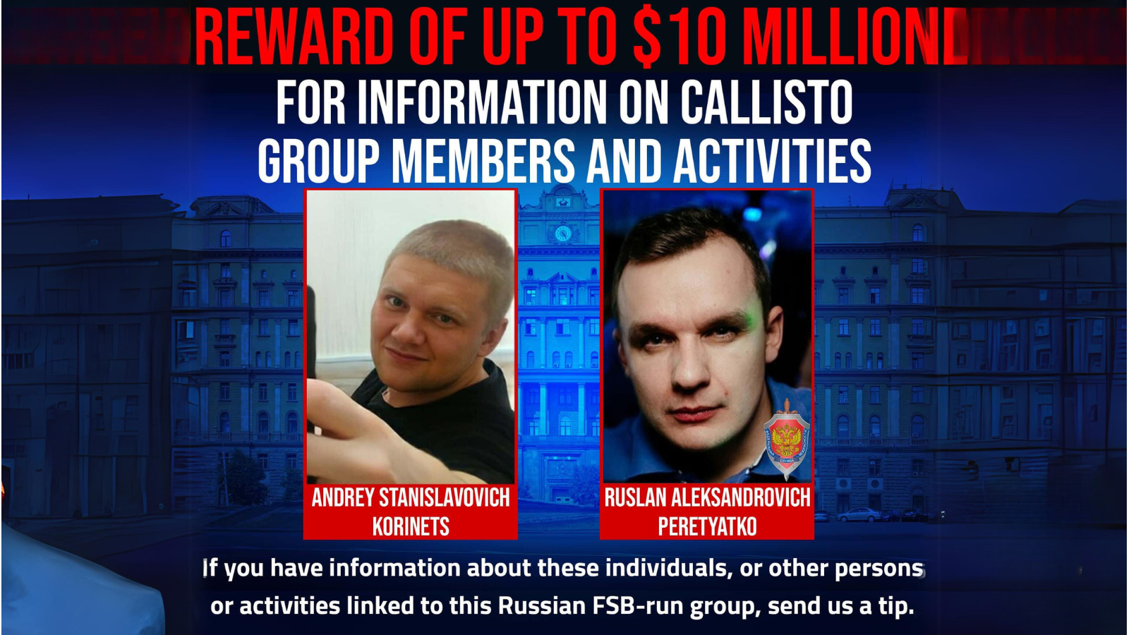 Two Russian Nationals Charged for Hacking Government Accounts