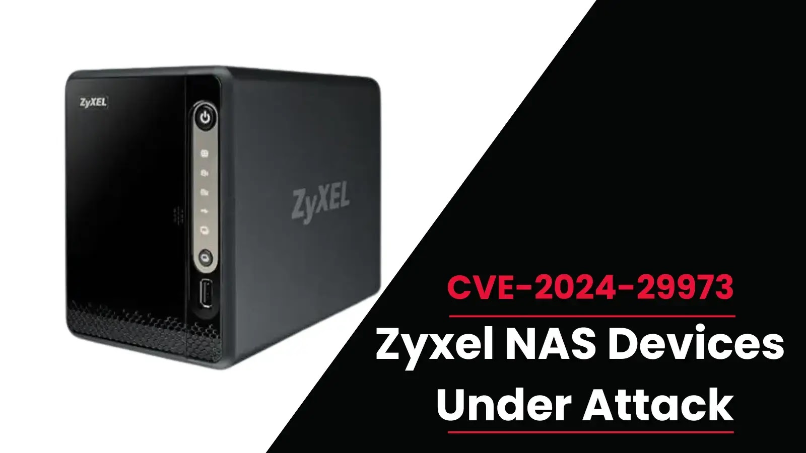 Zyxel NAS Devices Under Attack: Mirai-Like Botnet Exploiting CVE-2024-29973