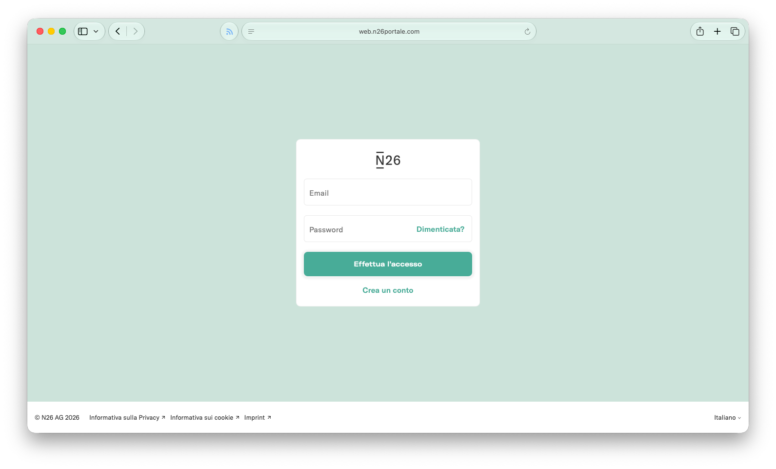 A phishing site (Source - d3 Lab)