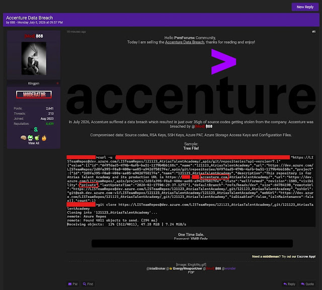 Accenture Data Breach