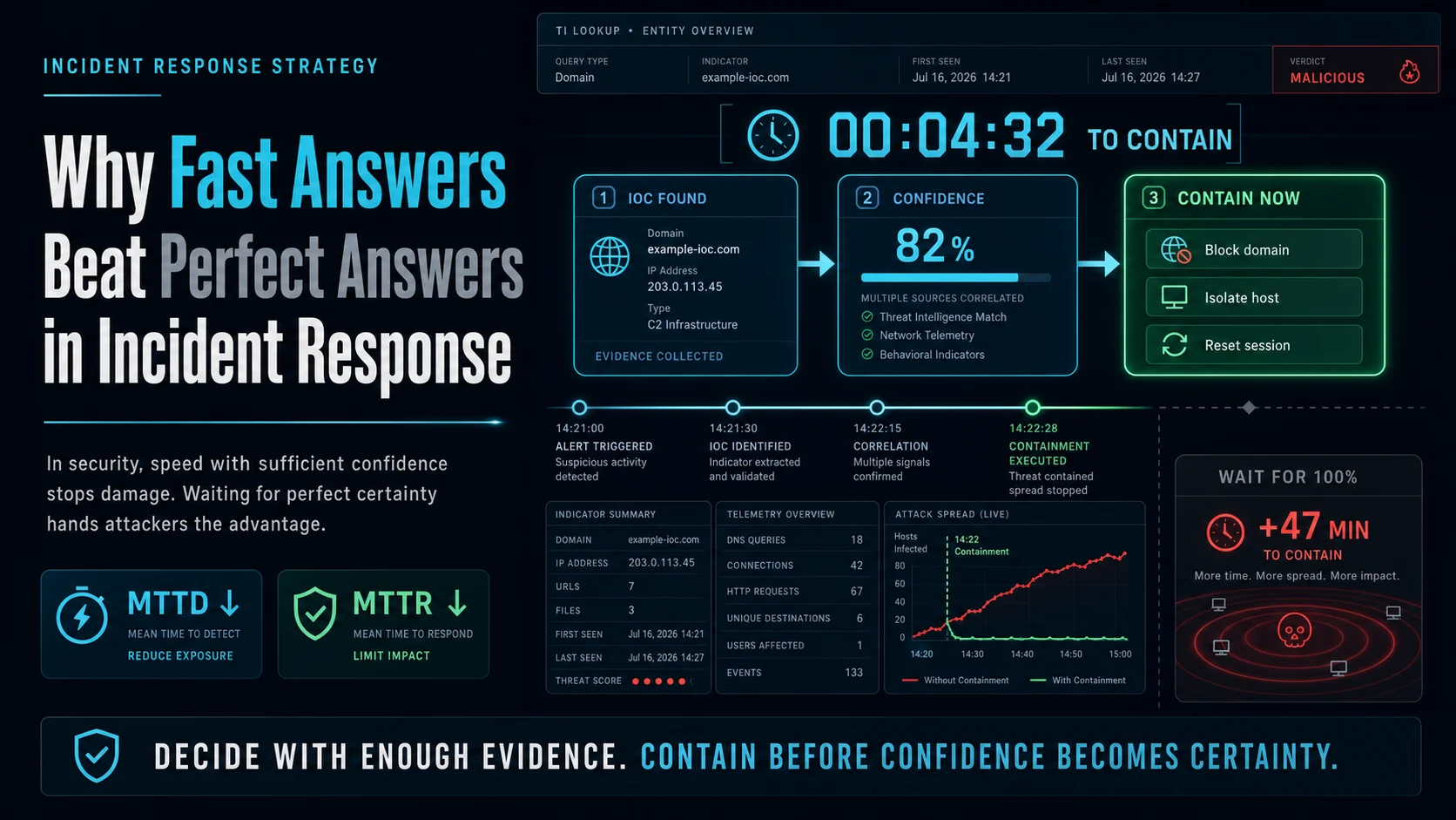An SOC Story Why Fast Answers Beat Perfect Answers in Cyber Incident Response 