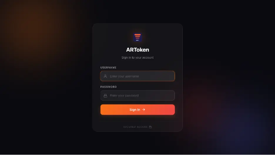 ARToken login page (Source - Cisco Talos)