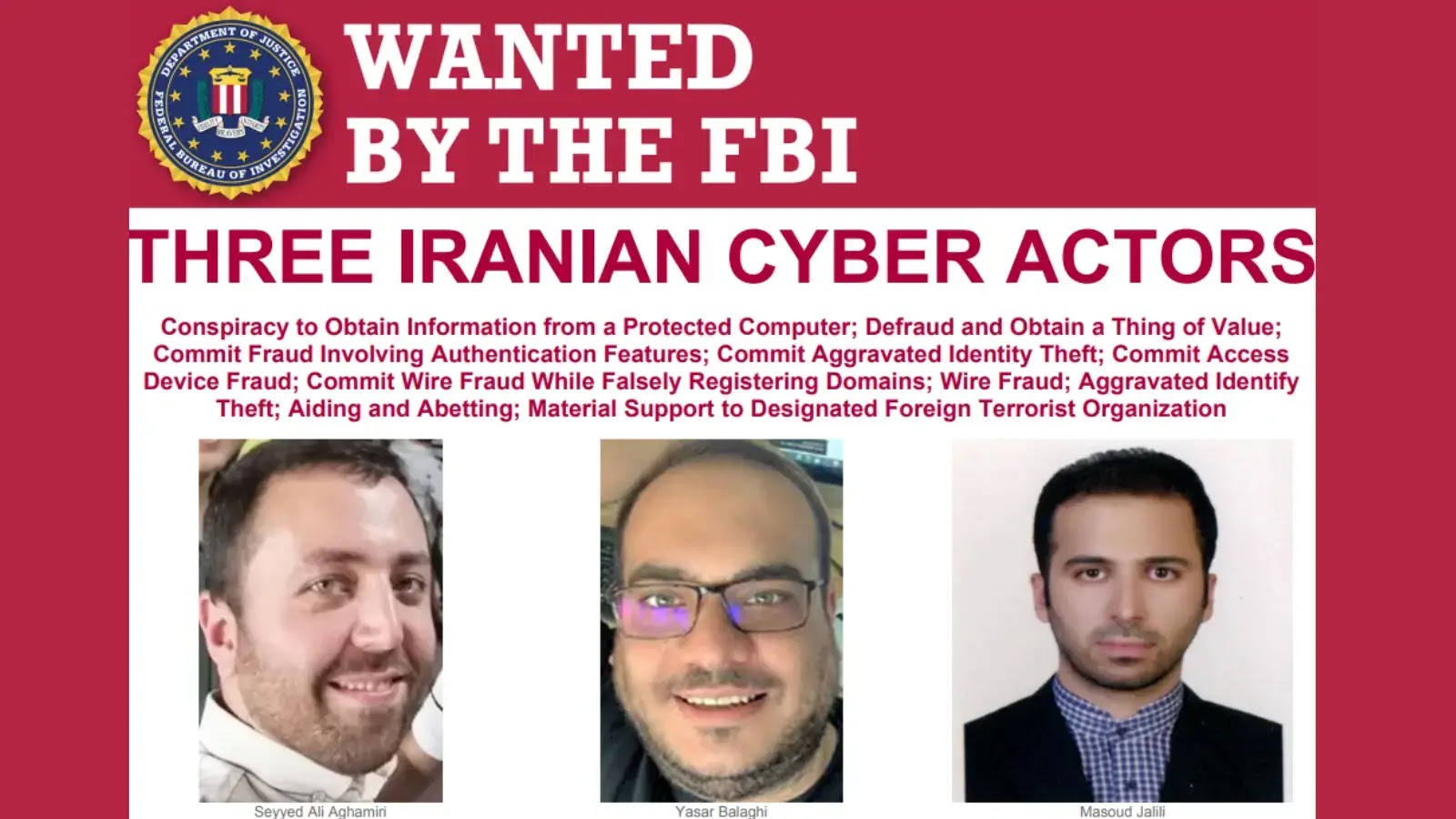 Three Iranian Hackers Charged for Influencing Trump Election Campaign