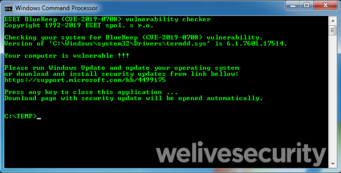 Free BlueKeep Detection Tool to Test Your Windows Machines for Against RDP Vulnerability