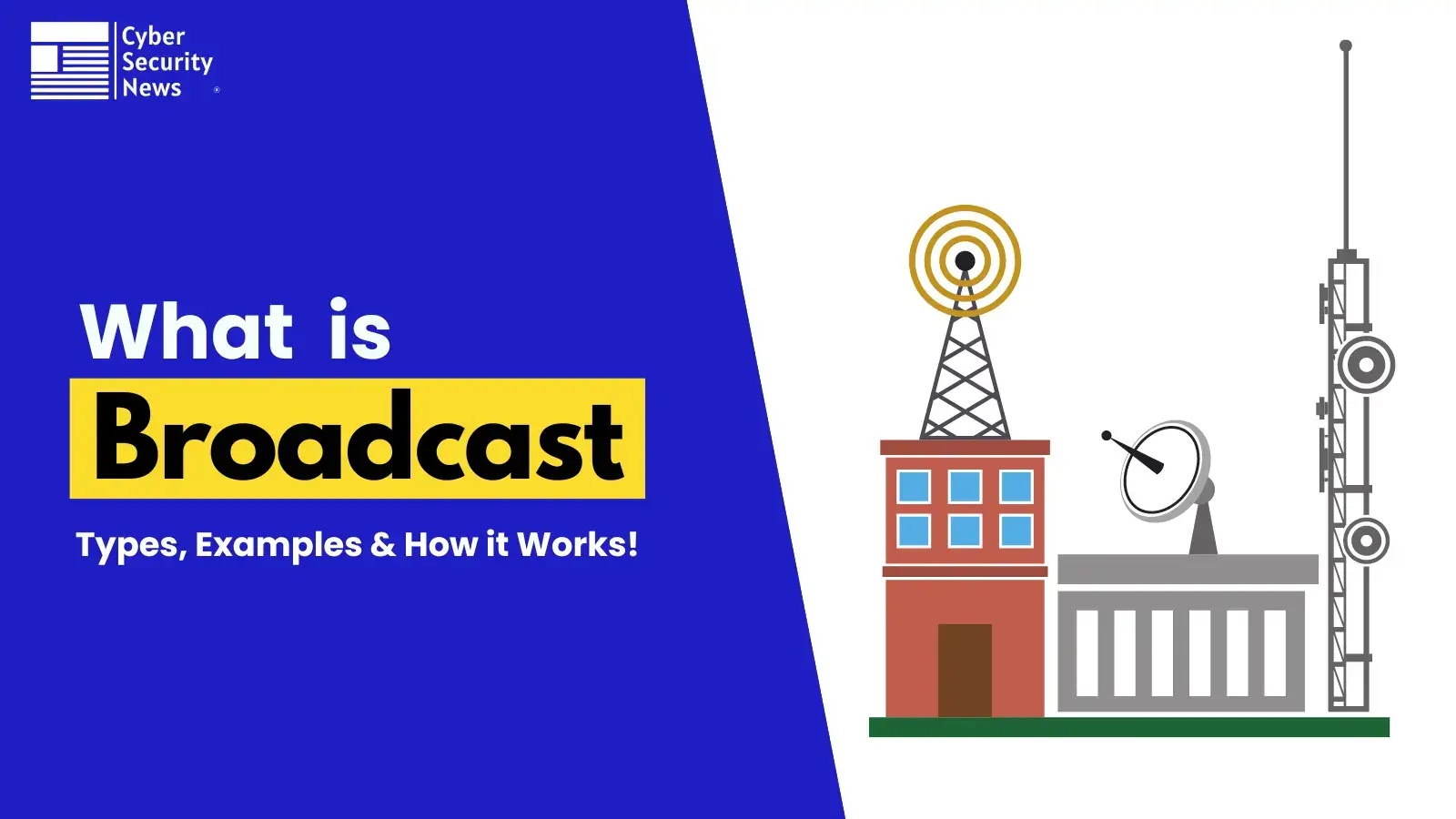 What is Broadcast? Types, Examples & How it Works!