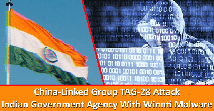 China-Linked Group TAG-28 Attack Indian Government Agency With Winnti Malware