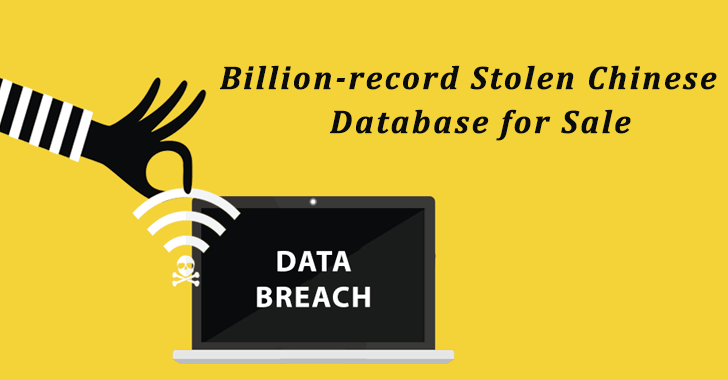 Threat Actors Claimed that They Have Stolen Data of a Billion Chinese Residents