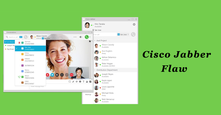 Critical Code Execution Flaw with Cisco Jabber Let Attackers Execute Arbitrary Programs
