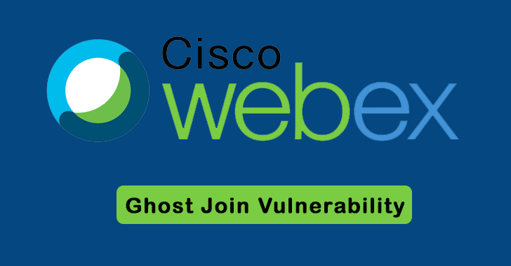 Cisco Webex Meetings Flaw Let an Unauthenticated, Remote Attacker to Join a Webex session