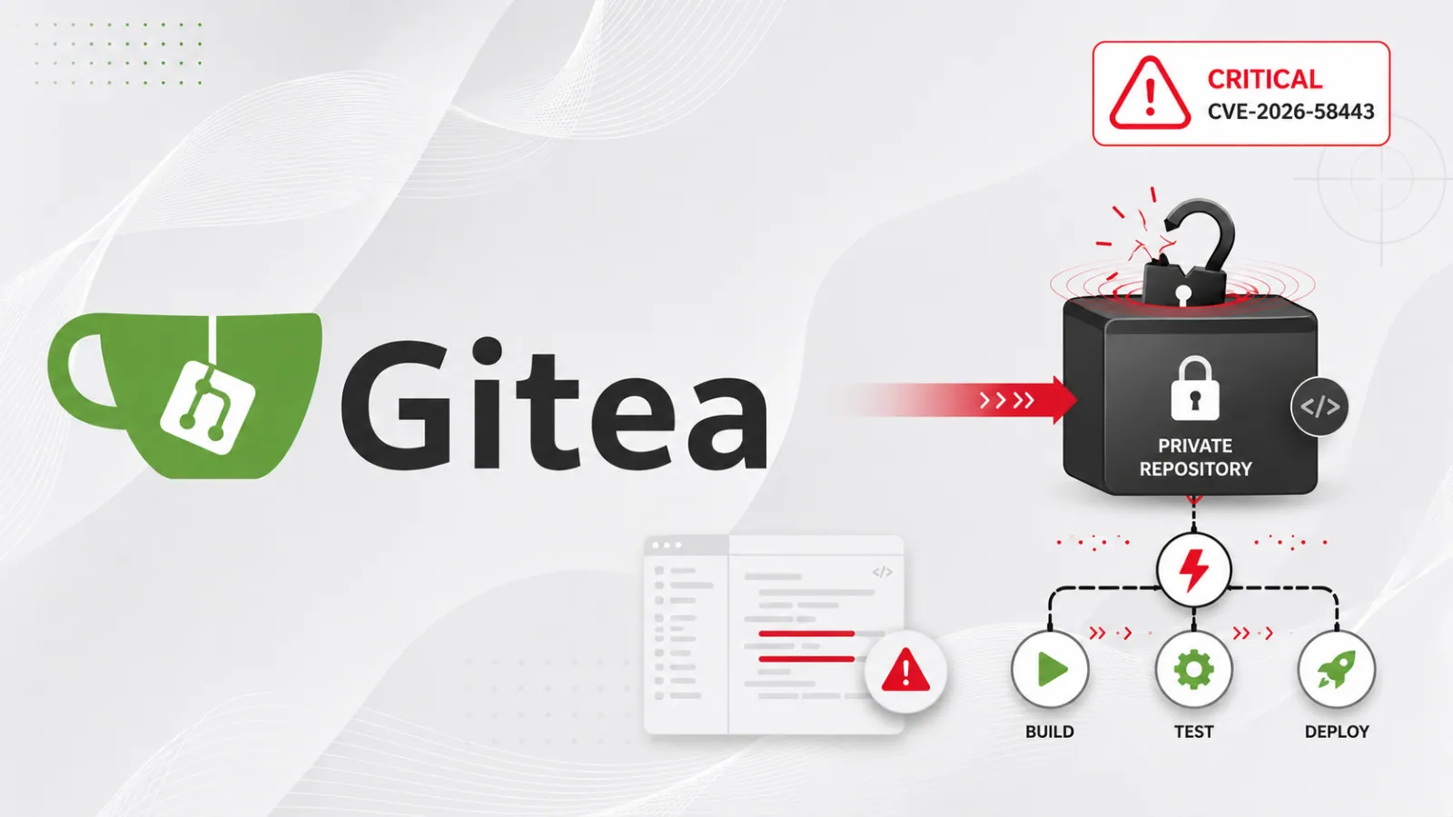 Critical Gitea Vulnerability Enables Private Repository Writes and Actions Workflow Triggers