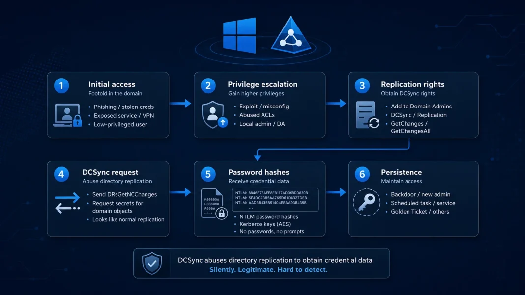 DCSync Attack Active Directory Attack