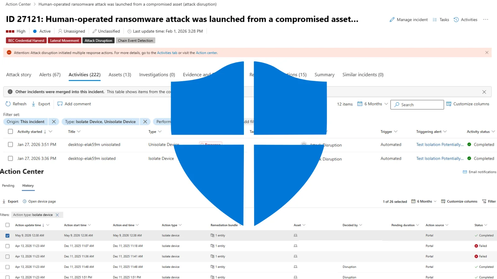 Microsoft Defender Now Automatically Isolates Compromised Devices to Stop Ransomware