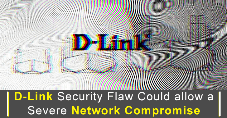 D-Link Security Bug Let Hackers Allow to Compromise a Severe Network